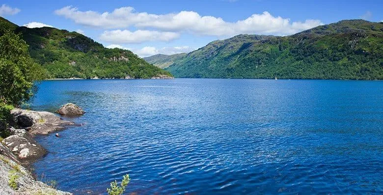 Loch Lomond blue water Scotland — private group tour from UK