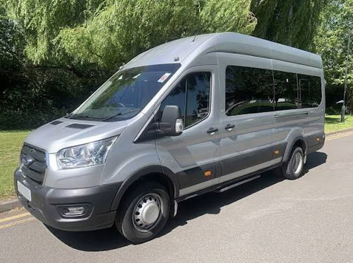 16-seater Ford Transit minibus